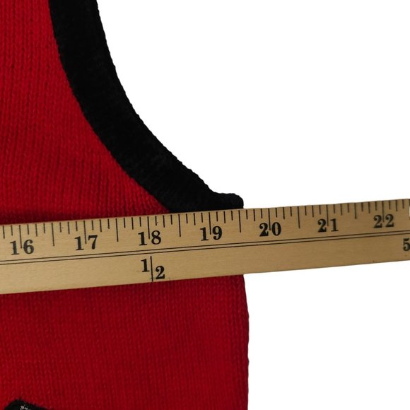 Lisa International Button Front Vest L Cat Purse Faux Fur Detachable Collar - Picture 3 of 16